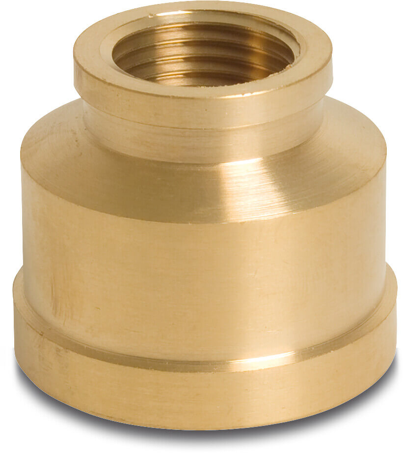 Profec Nr. 240 Reducer socket brass 1 1/2" x 1 1/4" female thread 30bar